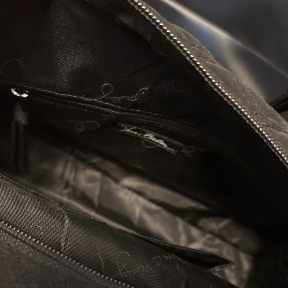 Quilted Black Vera Bradley Handbag - Picture 3 of 4